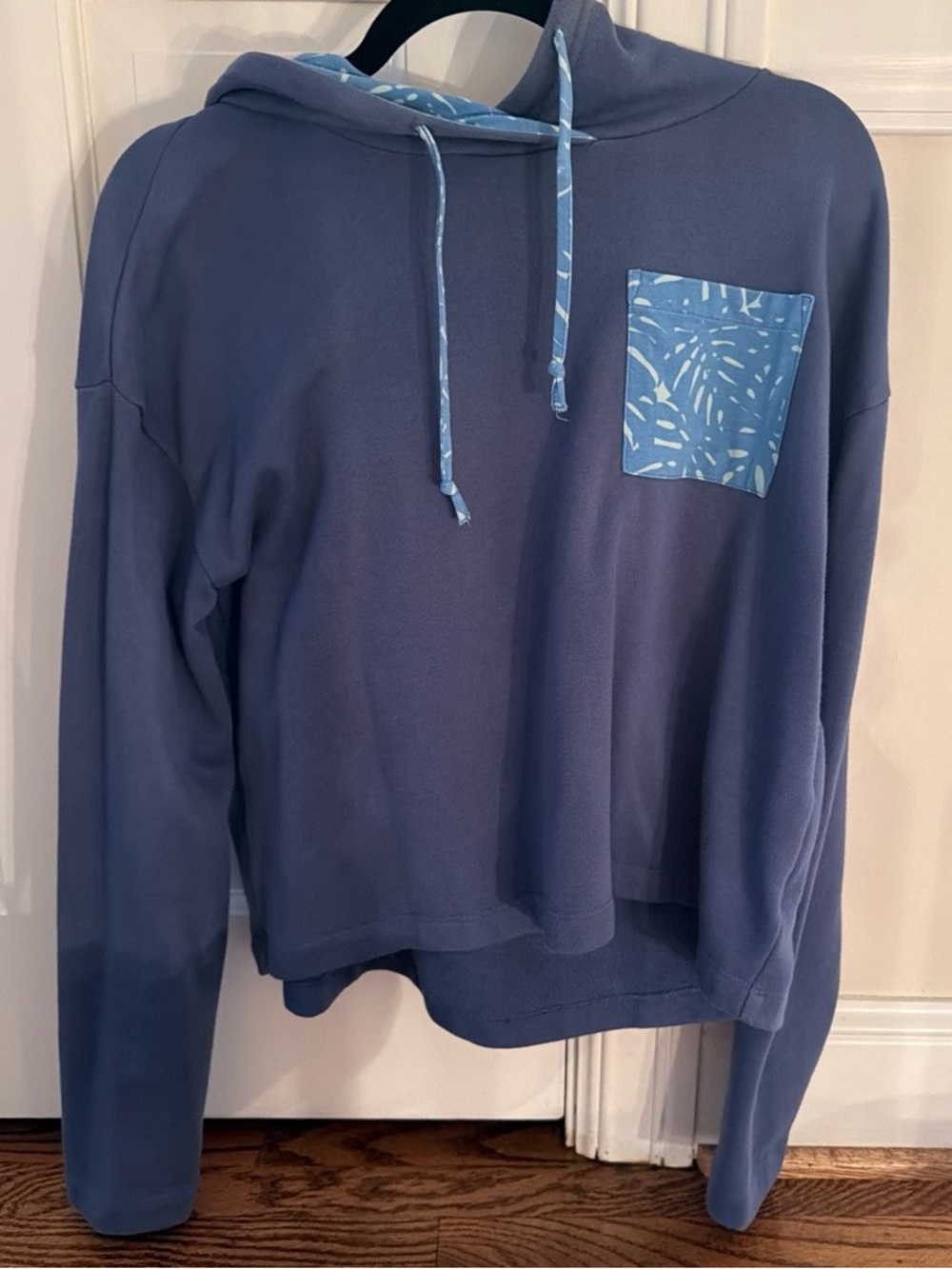 Southern Tide Blue Hooded Long-Sleeve Hoodie
